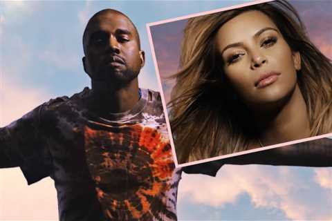 The disrespect!  Kanye West BACK IN CAPITAL LETTERS as he shares another photo of Kim Kardashian..