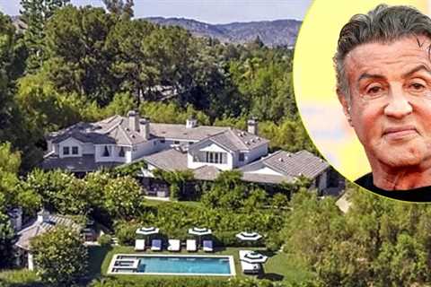 Sylvester Stallone Buys $18M Mansion – See 50+ Photos From Inside The Home!
