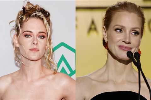 Kristen Stewart and Jessica Chastain arrive in style at the 2022 Producers Guild Awards