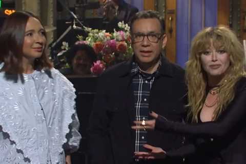 Natasha Lyonne Played by Ex-Boyfriend Fred Armisen and Maya Rudolph in ‘Saturday Night Live’..