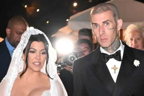Kourtney Kardashian & Travis Barker Celebrate the Night After the Wedding!