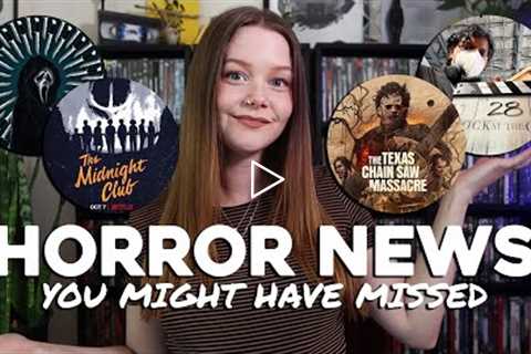 Horror News You Might Have Missed | AUGUST 2022