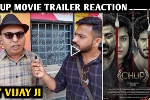 Chup Movie Trailer Reaction | By Vijay Ji | Sunny Deol | Dulquer Salmaan | Pooja Bhatt | Shreya D