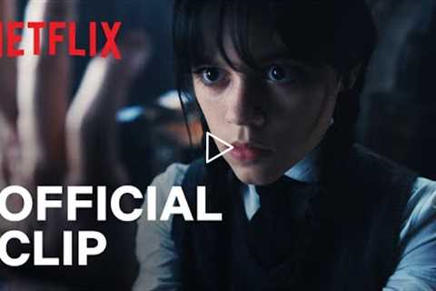 Wednesday Addams vs. Thing | Official Clip | Netflix