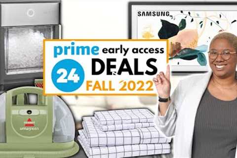 24 AMAZING Prime Day  DEALS Fall 2022! | Home, Beauty, Cleaning, & Tech