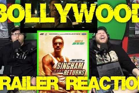 Bollywood Trailer Reaction: Singham Returns