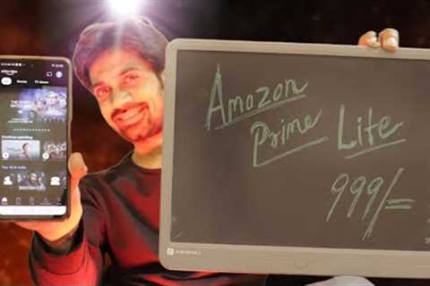 Amazon Prime Lite Rs.999 V/S Amazon Prime Membership Rs.1499 🔥