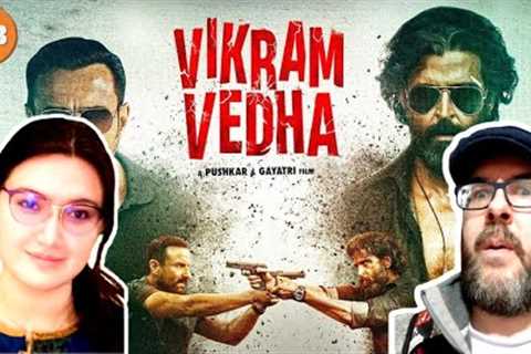 Vikram Vedha (2022) - Trailer Reaction & Discussion! | Hrithik Roshan, Saif Ali Khan.
