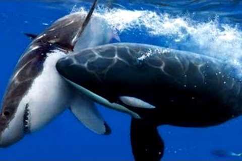 ORCA VS GREAT WHITE SHARK - Shark VS Killer Whale
