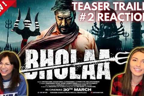 Bholaa - Teaser #2 Trailer Reaction (New!!)