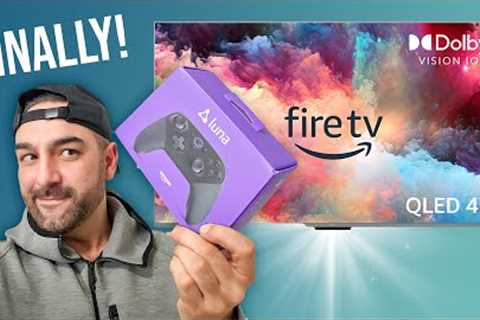An Ai Art Smart TV? - Amazon Fire TV Omni QLED