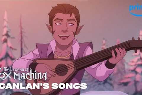 All of Scanlan's Songs | The Legend of Vox Machina | Prime Video