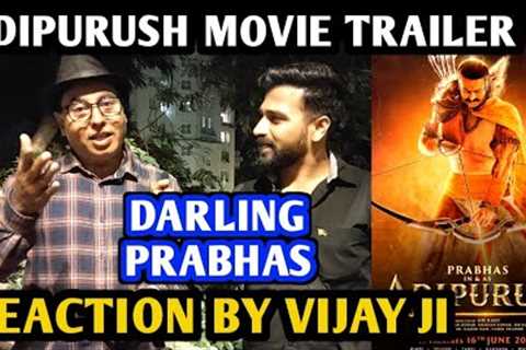 Adipurush Movie Trailer Reaction | By Vijay Ji | Prabhas | Kriti Sanon | Saif Ali Khan | Om Raut