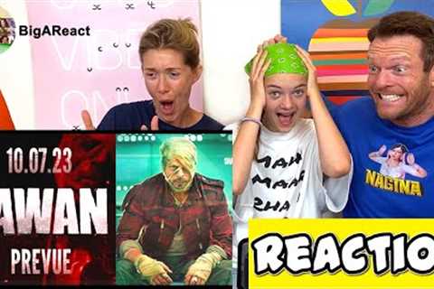 JAWAN PREVUE REACTION | Shah Rukh Khan, Vijay Sethupathi | #BigAReact