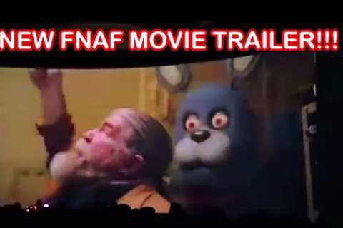 NEW FNAF MOVIE TRAILER | AT UNIVERSAL STUDIOS HALLOWEEN HORROR NIGHTS 2023