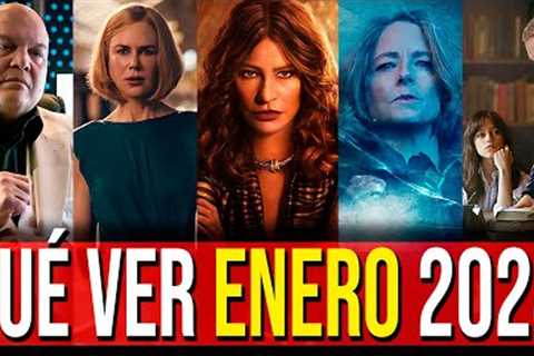 🌏Estrenos en Netflix, HBO, Amazon Prime Video, Disney+ y Cines en Enero de 2024