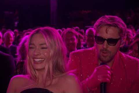 Ryan Gosling and Mark Ronson Perform ''I''m Just Ken'' at Oscars 2024