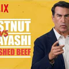 Rob Riggle Reads the Chestnut vs. Kobayashi Hot Dog Contest Rules | ﻿Unfinished Beef | ﻿Netflix