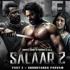 Salaar: Part 2 - Shouryanga Parvam | New Hindi Trailer | Prabhas, Prithviraj S, Prashanth Neel, 2024