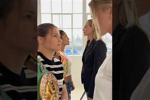 the girls are fighting 😉 #TheOldGuard2 #TaylorVsSerrano